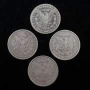 4 New Orleans Morgan Dollars
