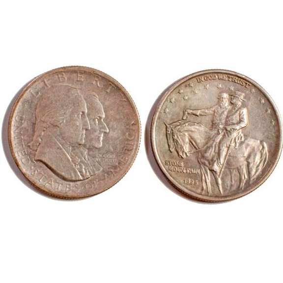 1925 Stone Mountain &1926 Sesquicentennial Comm Halves