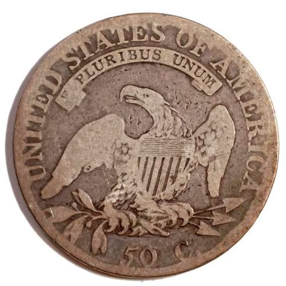 1817 Bust Half