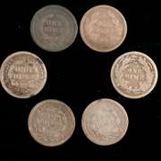 6 Seated Dimes