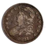 1831 Bust Half