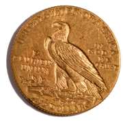 1915 $ 2.50 Gold Indian Quarter Eagle