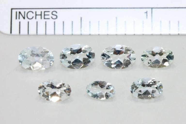 Unheated Aquamarine - Lot of 7
