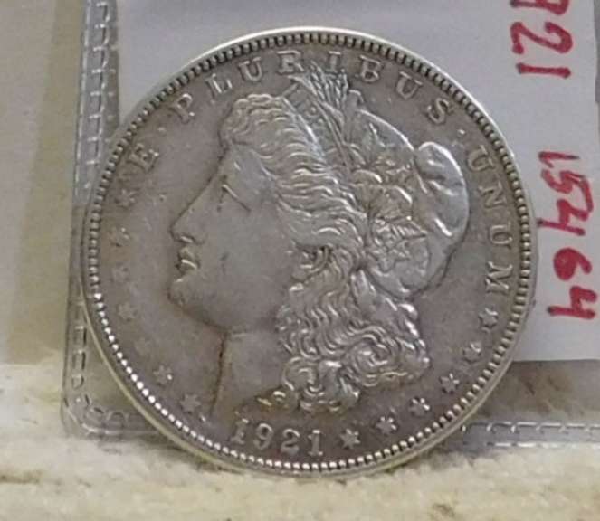 1921 Morgan Dollar,  circ,