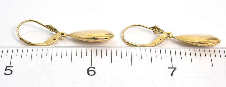 14KT Tear Drop Earrings