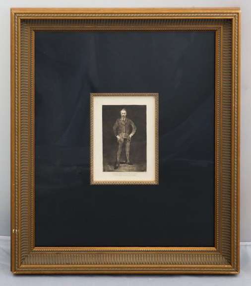 EDOUARD MANET PORTRAIT 1910  MANET PORTRAIT