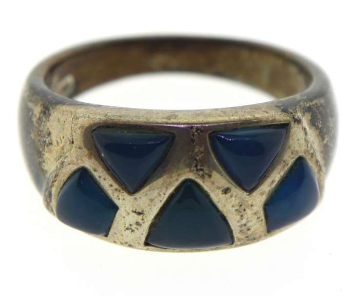 Sterling Silver Chalcedony Ring