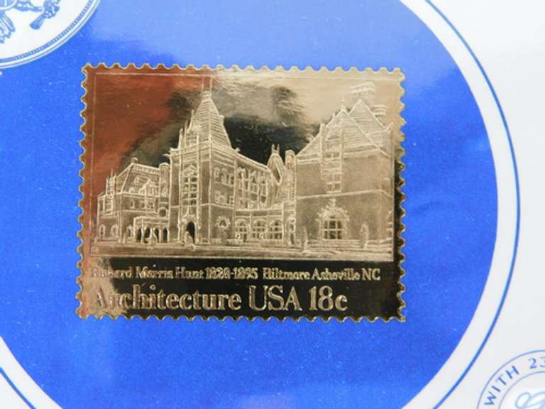4 Famous Buildings 1981 1st Day Covers/23K Stamps