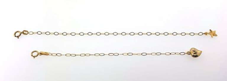Versatile 14kt Gold Chains with Charms