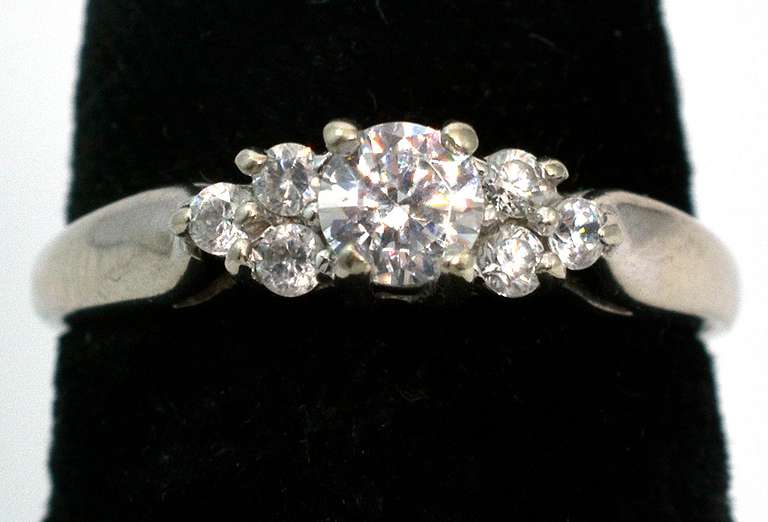 Understated 1/3CTW Diamond Ring in White Gold