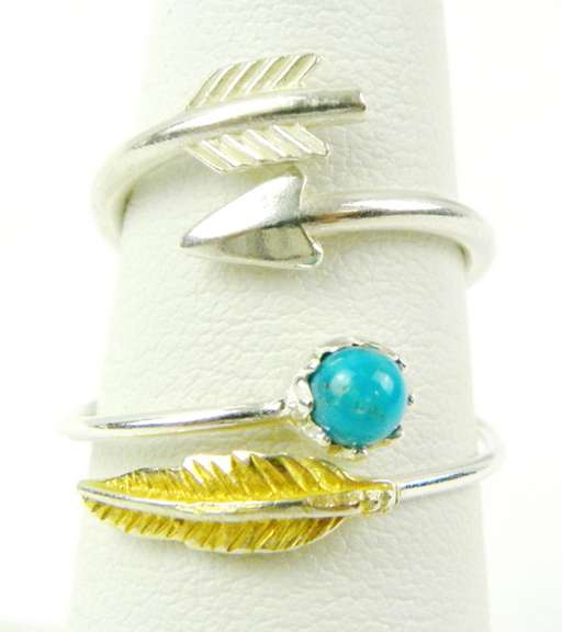 2 Sterling Silver Bypass Rings