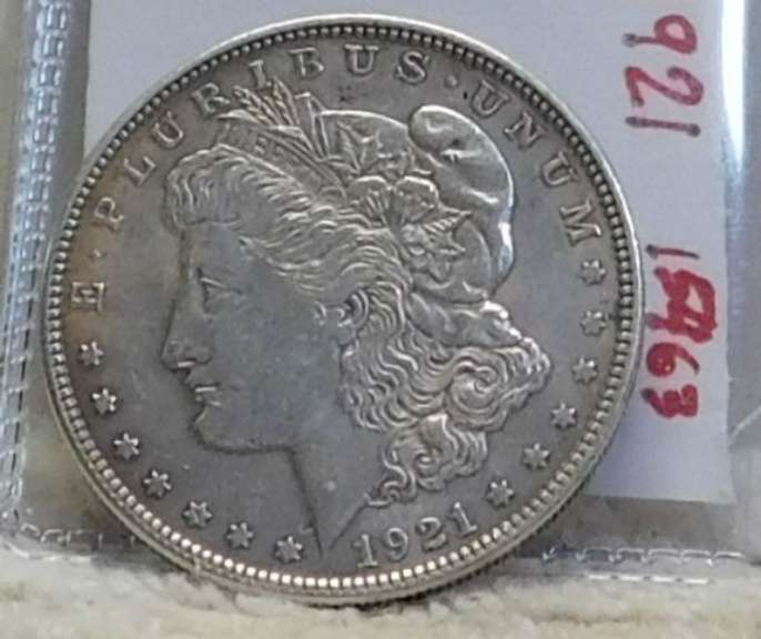 1921 Morgan Dollar,  circ,