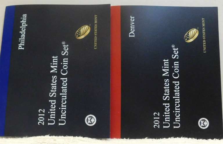 2012 Uncirculated Mint Set  Rare !