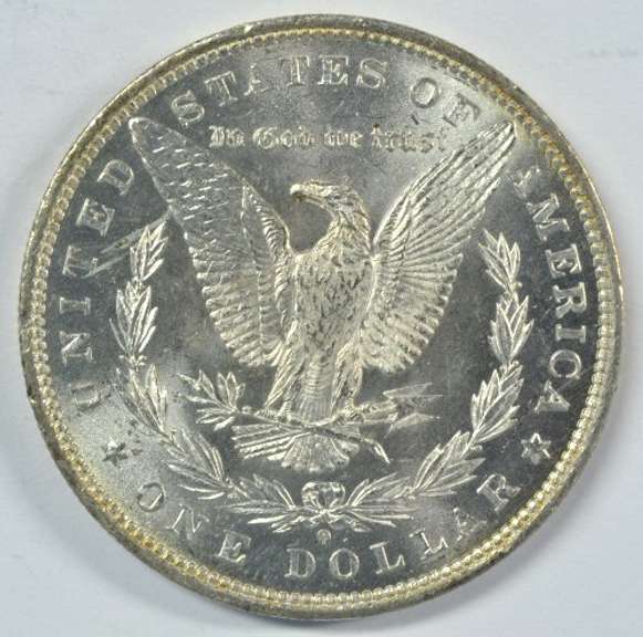 Scarce BU 1881-O/O Morgan Silver Dollar