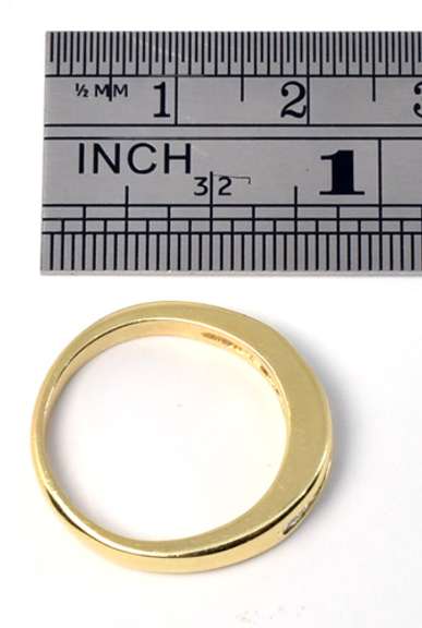 Channel Set Princess Cut Diamond Band