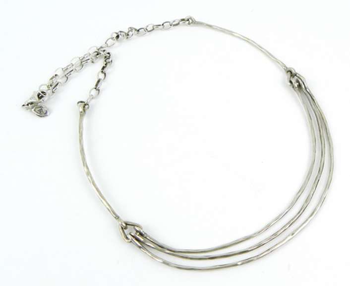 Silpada Hammered Sterling Silver Neckpiece