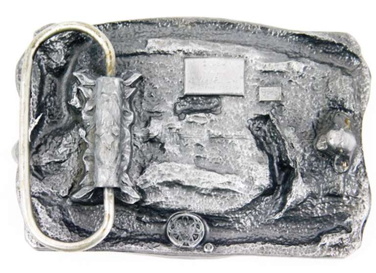 Louisiana Sportsman's Paradise Siskiyou Belt Buckle