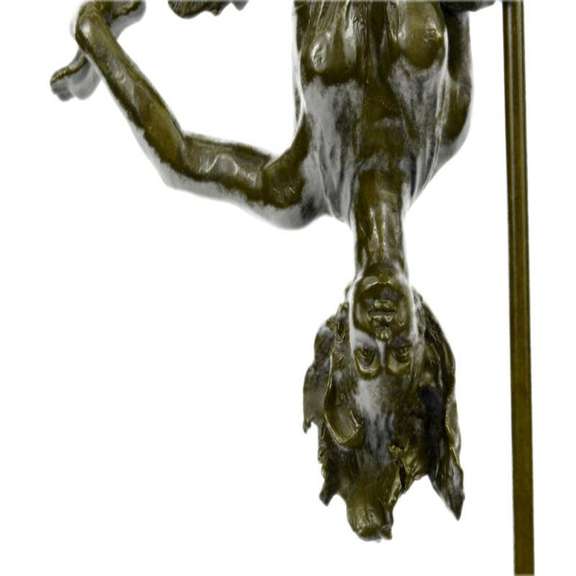 Vitaleh Nude Erotic Art Gymnast Acrobat Bronze Sculpture Statue