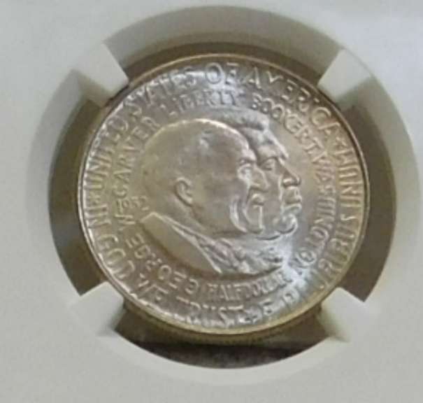 1952 Wash-Carver Hf NGC MS-65