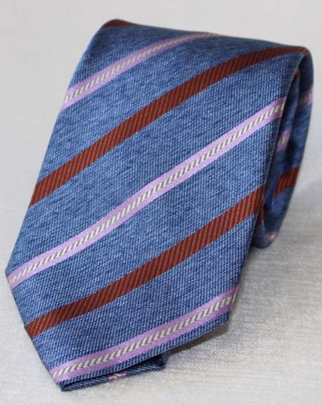 Fine Quality Italian Hand Made Silk Tie By Galante