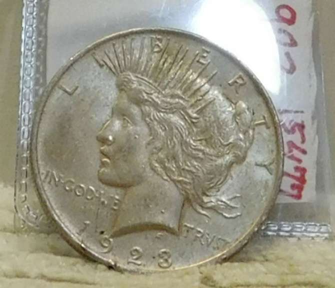 1923 Peace Dollar, circulated