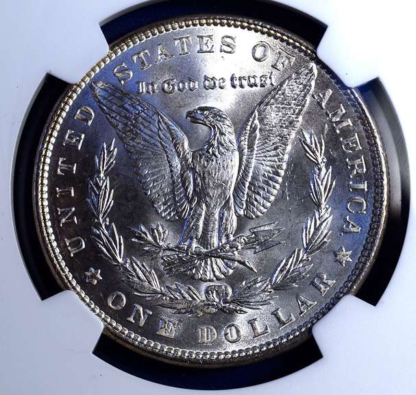 1886 Morgan Silver Dollar, MS64 NGC