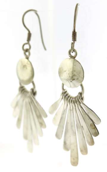 Sterling Silver Southwest Style Earrings