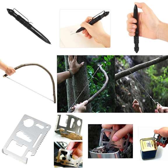 SOS Emergency Camping Survival Equipment Kit