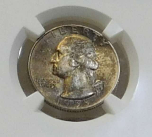1953-S Washington Quarter NGC MS-66