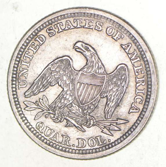 1854 Seated Liberty Quarter