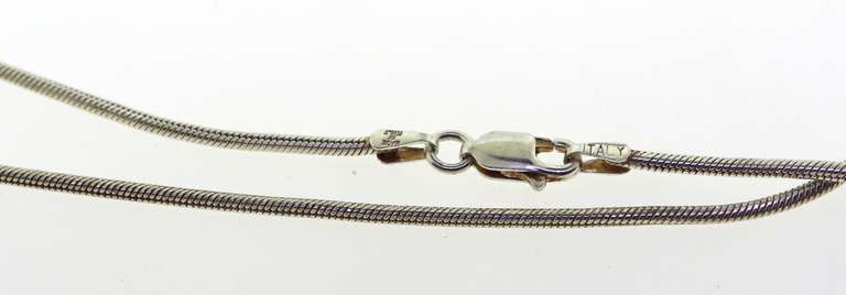 Vintage Sterling Silver Lot of 2  Chain Necklaces