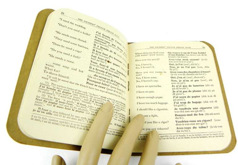 1918 Soldiers French Phrase Book