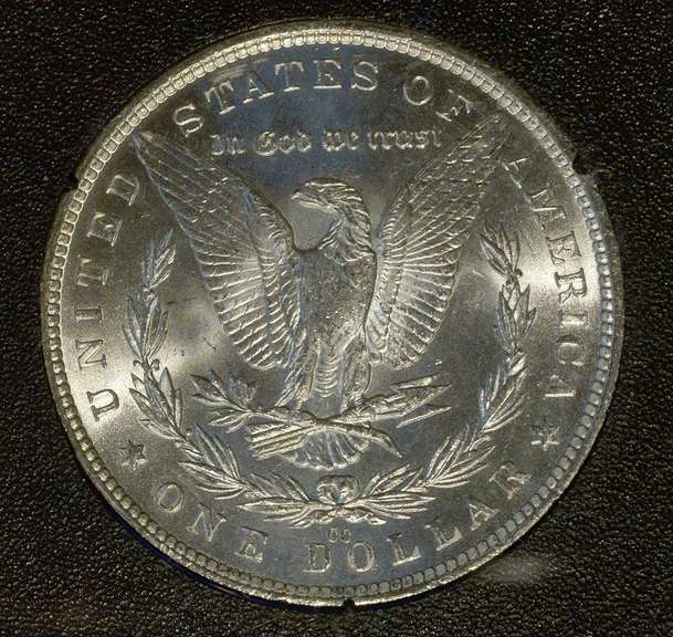1882-CC Morgan Silver Dollar, GSA