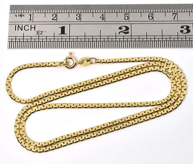 Nice 14k Double C Link Necklace