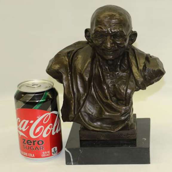 Gandhi Bronze Sculpture