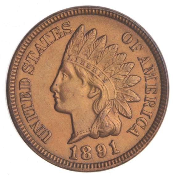 1891 Indian Head Cent