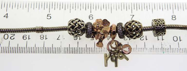 Pandora 9 Charms Bracelet