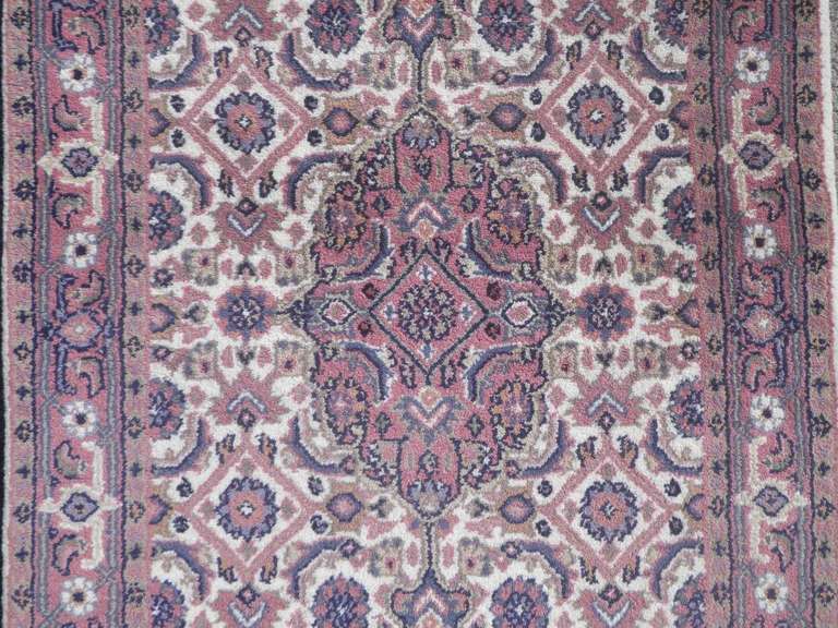 Handmade Indo Herati Design 2.8x9.10