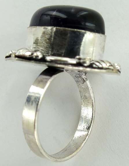 Silver and Natural Stone