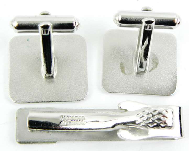 Vintage Playboy Bunny Cuff Links & Tie Bar