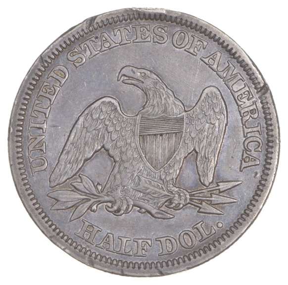 1850 Seated Liberty Half Dollar