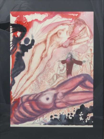SALVADOR DALI WOMAN FROM THE SIDE OF MAN 1967 DALI Woman From the Side of Man