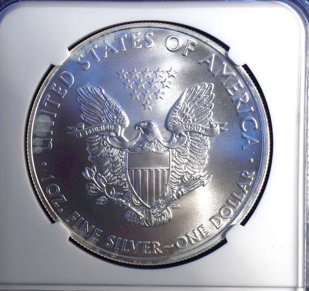 2009 MS69 Silver Eagle, NGC