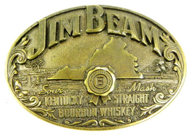 1993 Limited Edition Jim Beam Belt Buckle