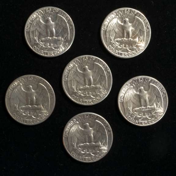 6 BU 1940 P Era Washington Quarters