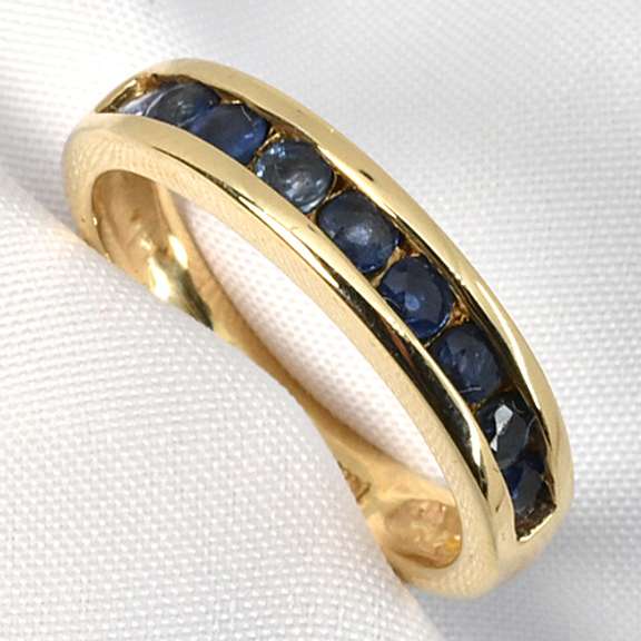 Useful Channel Set Sapphire Band
