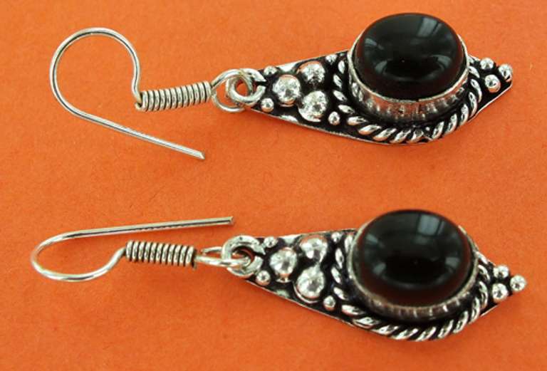 Silver and Natural Stone