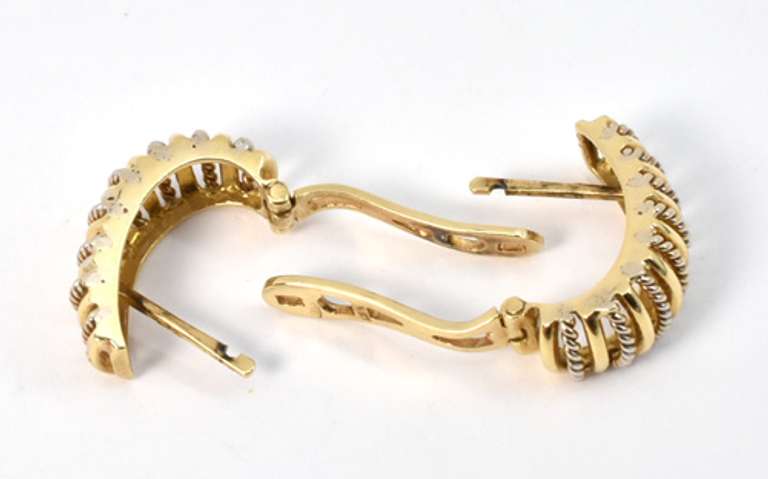 Dainty Easy to Wear YG Earrings