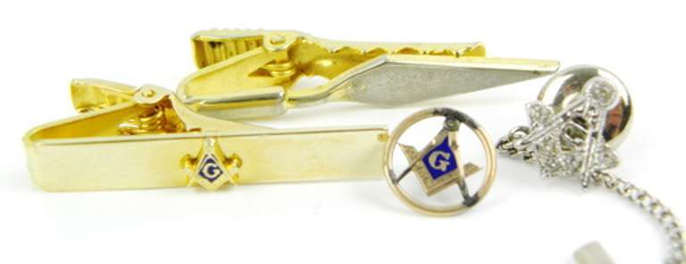 Group Lot of Vintage Masonic Collectibles