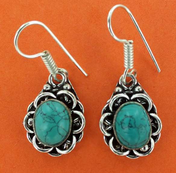 Silver and Natural Stone